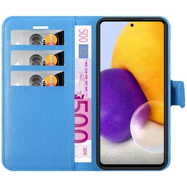 Samsung Galaxy A73 5G Deksel Etui Case (blå)