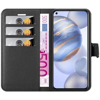 Honor 30 Deksel Etui Case (svart)
