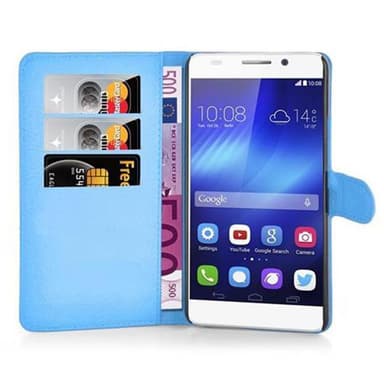 Honor 6 PLUS Deksel Etui Case (blå)