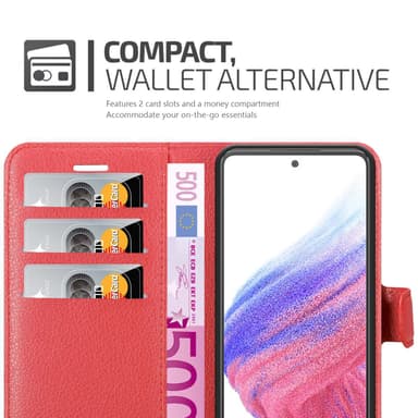 Samsung Galaxy A53 5G Deksel Etui Case (rød)