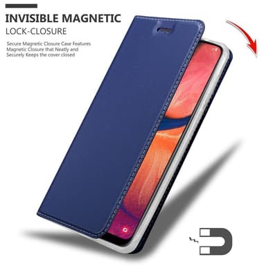 Samsung Galaxy A10e / A20e lommebokdeksel etui (blå)