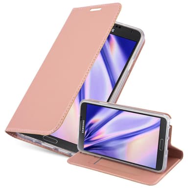 Samsung Galaxy NOTE 3 lommebokdeksel etui (rosa)