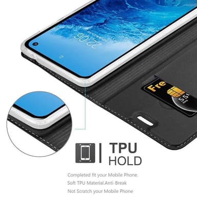 Samsung Galaxy S10e lommebokdeksel etui (svart)