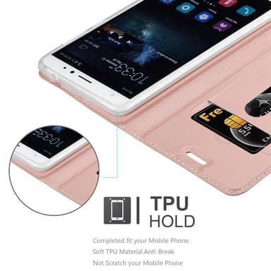 Huawei MATE S lommebokdeksel etui (rosa)