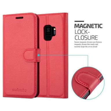 Samsung Galaxy S9 Deksel Etui Case (rød)