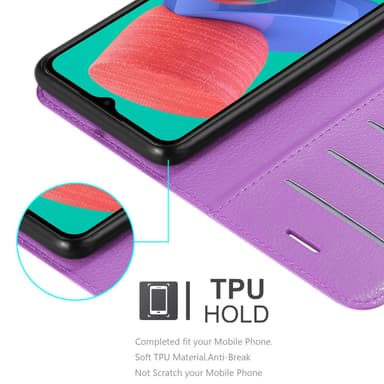 Samsung Galaxy M33 5G Deksel Etui Case (lilla)