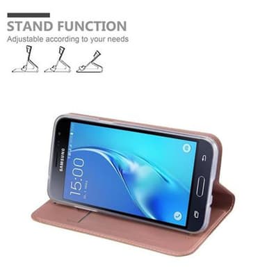 Samsung Galaxy J3 2016 lommebokdeksel etui (rosa)