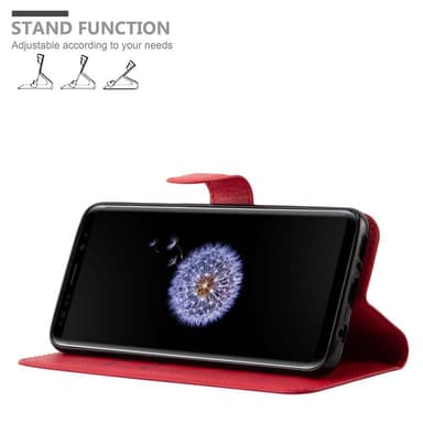 Samsung Galaxy S9 Deksel Etui Case (rød)