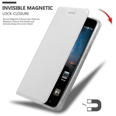 ZTE Blade A612 lommebokdeksel etui (sølv)