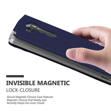 LG G3 lommebokdeksel etui (blå)