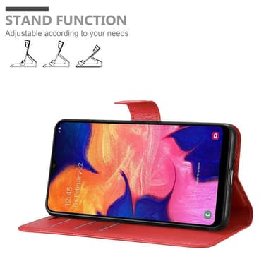 Samsung Galaxy A10 / M10 Deksel Etui Case (rød)