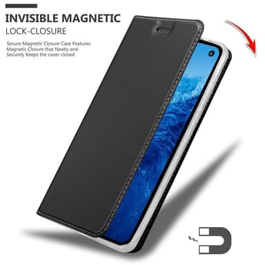 Samsung Galaxy S10e lommebokdeksel etui (svart)