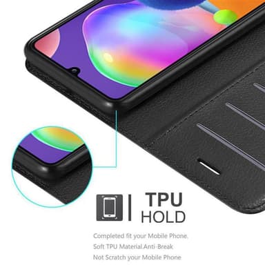 Samsung Galaxy A31 Deksel Etui Case (svart)