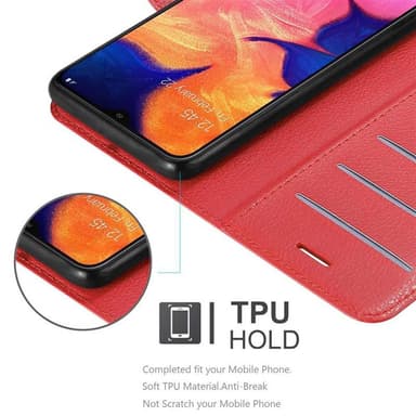 Samsung Galaxy A10 / M10 Deksel Etui Case (rød)