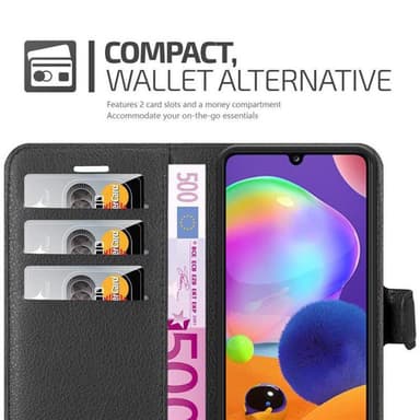 Samsung Galaxy A31 Deksel Etui Case (svart)