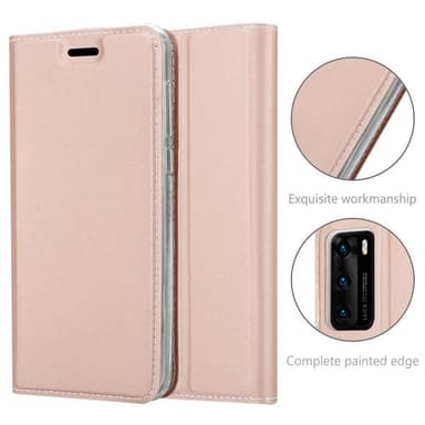 Huawei P40 lommebokdeksel etui (rosa)