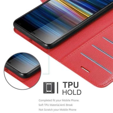 Sony Xperia 10 / Xperia XA3 Deksel Etui Case (rød)