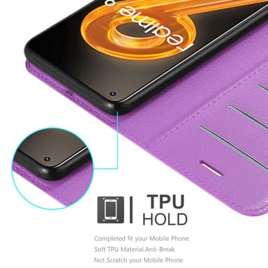 Realme 9 4G / 9 PRO+ Deksel Etui Case (lilla)