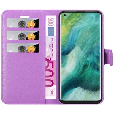 Oppo FIND X2 PRO Deksel Etui Case (lilla)
