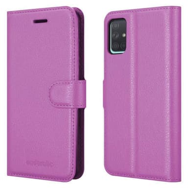 Samsung Galaxy A71 5G Deksel Etui Case (lilla)
