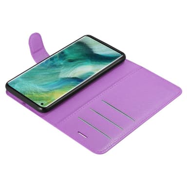 Oppo FIND X2 PRO Deksel Etui Case (lilla)
