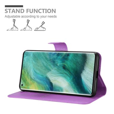 Oppo FIND X2 PRO Deksel Etui Case (lilla)