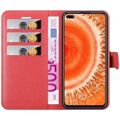 Honor View 30 Deksel Etui Case (rød)