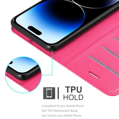 iPhone 14 PRO Deksel Etui Case (rosa)