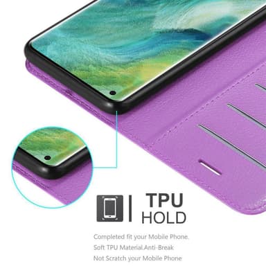 Oppo FIND X2 PRO Deksel Etui Case (lilla)