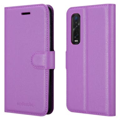 Oppo FIND X2 PRO Deksel Etui Case (lilla)
