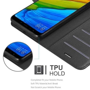 Xiaomi RedMi NOTE 5 Deksel Etui Case (svart)