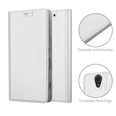 Sony Xperia C4 lommebokdeksel etui (sølv)