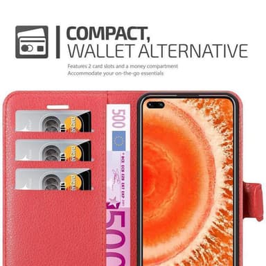 Honor View 30 Deksel Etui Case (rød)
