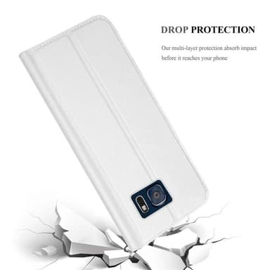 Samsung Galaxy NOTE 5 lommebokdeksel etui (sølv)