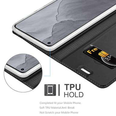 Realme GT Master lommebokdeksel etui (svart)