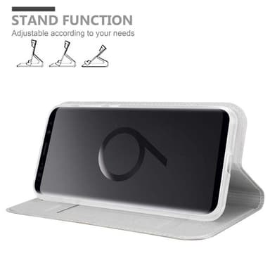 Samsung Galaxy S9 PLUS lommebokdeksel etui (sølv)