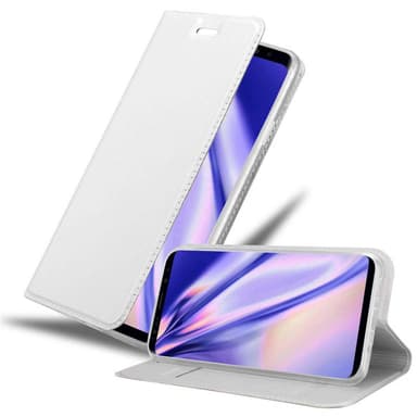 Samsung Galaxy S9 PLUS lommebokdeksel etui (sølv)