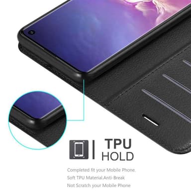 Samsung Galaxy S10 4G Deksel Etui Case (svart)