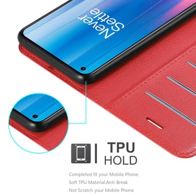 OnePlus Nord CE 2 5G Deksel Etui Case (rød)