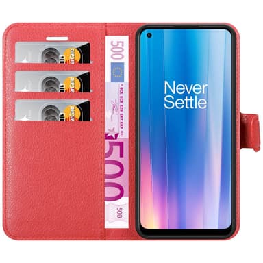 OnePlus Nord CE 2 5G Deksel Etui Case (rød)