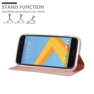 HTC ONE M10 lommebokdeksel etui (rosa)