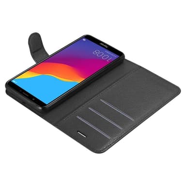 Honor 7C / Huawei Y7 2018 Deksel Etui Case (svart)