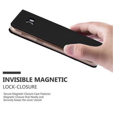 Samsung Galaxy A5 2017 lommebokdeksel etui (svart)