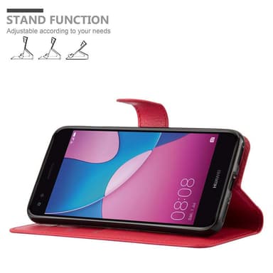 Huawei Y6 PRO 2017 Deksel Etui Case (rød)