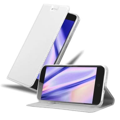 ZTE Blade V7 lommebokdeksel etui (sølv)
