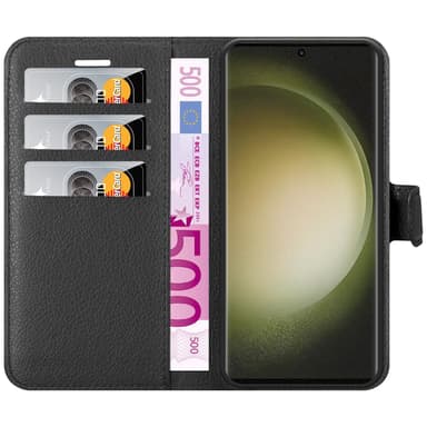 Samsung Galaxy S23 ULTRA Deksel Etui Case (Svart)