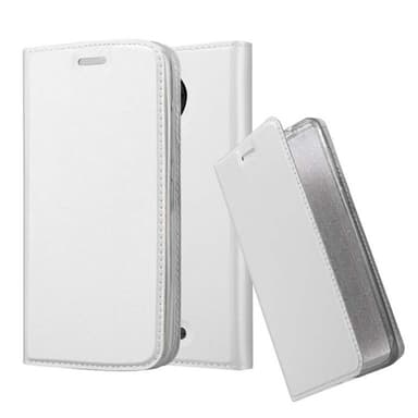 Motorola MOTO C PLUS lommebokdeksel etui (sølv)