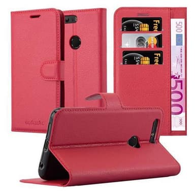 Honor 8 / 8 PREMIUM Deksel Etui Case (rød)