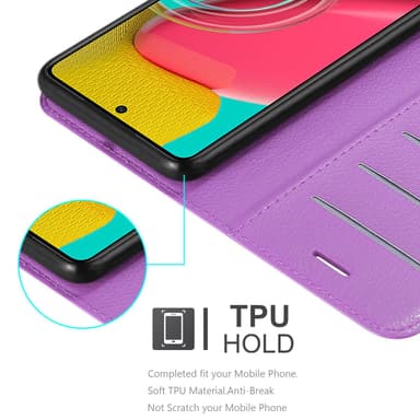 Samsung Galaxy M53 5G Deksel Etui Case (lilla)