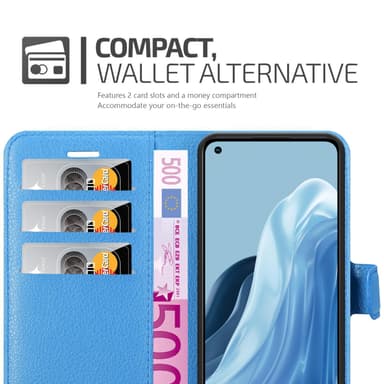 Realme 7 5G Deksel Etui Case (blå)